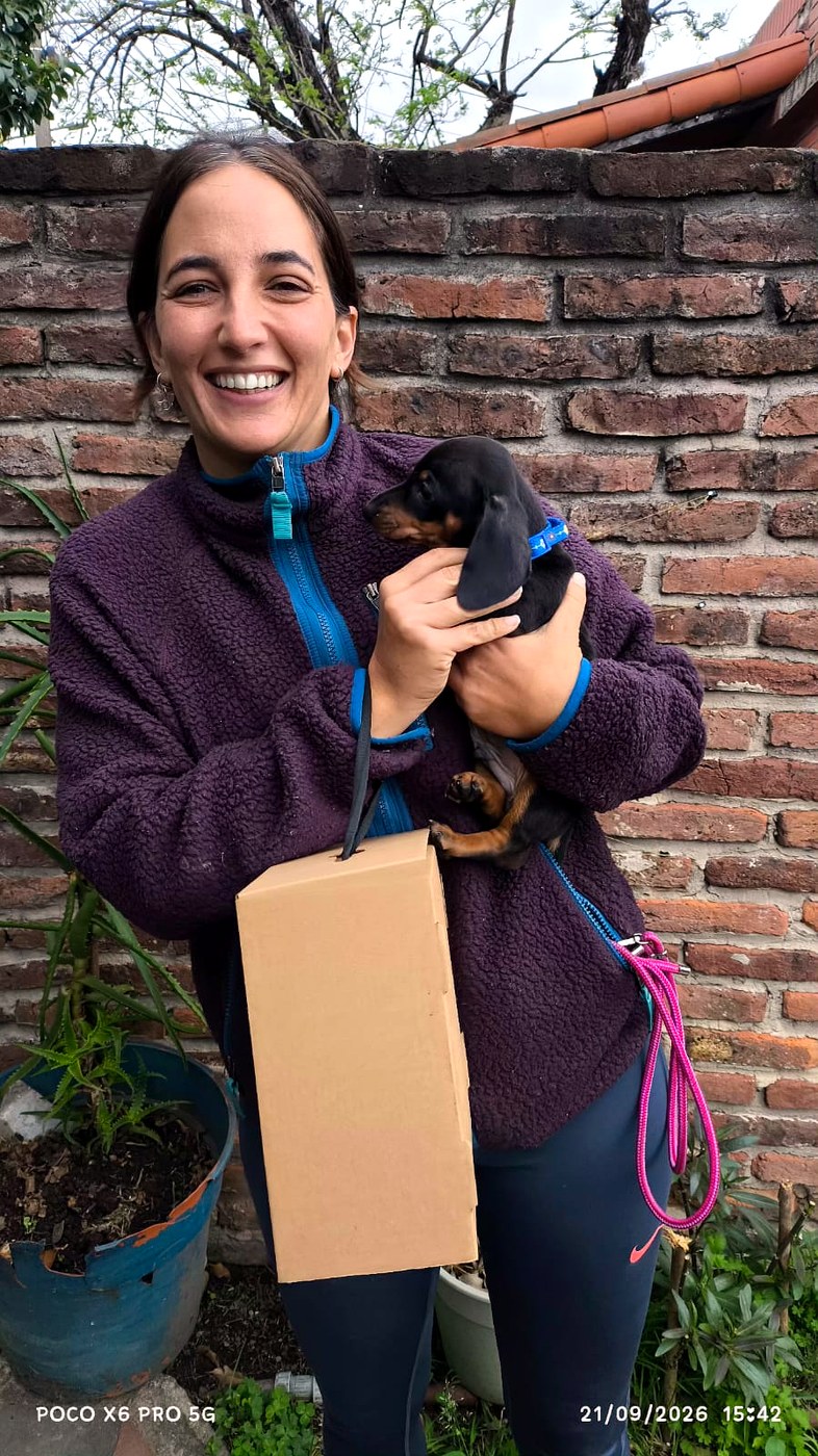 Balu con María